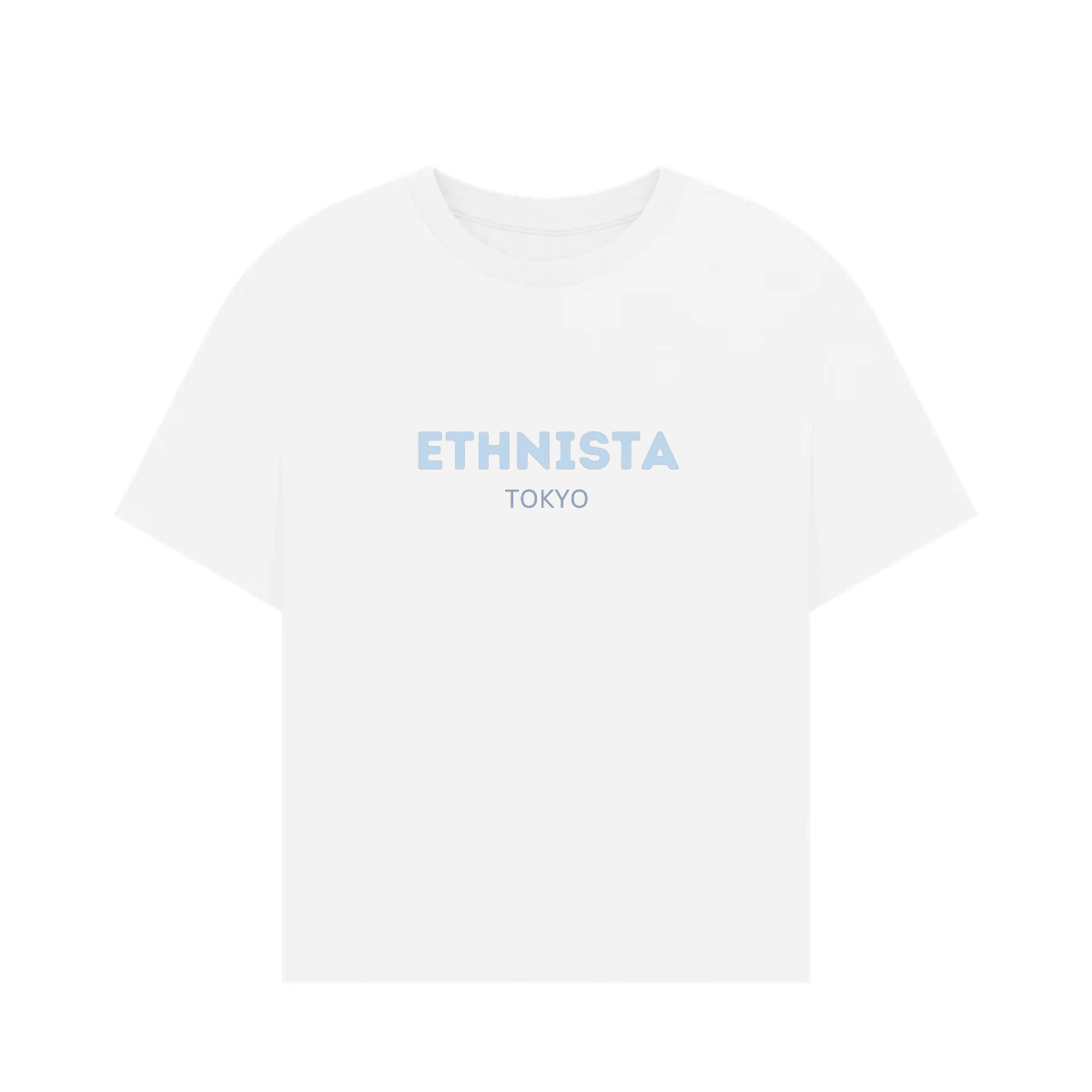 'ETHNISTA' tee (baby blue)